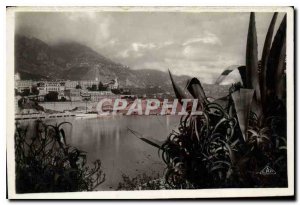 Old Postcard Monaco Monte Carlo View