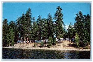 1969 Scenic View Camping Cars Trailer Parks Payette Lake McCall Idaho Postcard