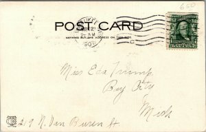 Vtg 1907 City Hall Milwaukee Wisoncsin WI Postcard
