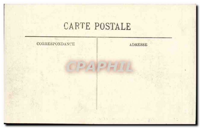 Old Postcard Pierrefonds castle chapel