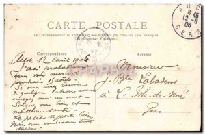 Old Postcard Auch alleys d & # 39Etigny Entree