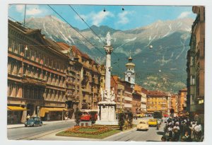 Austria Tyrol Tirol Maria Theresia Street 1964 Postcard