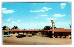 AMARILLO, Texas TX ~ ROUTE 66 Roadside SKYLINE MOTEL Coffee Shop 1960 Postcard