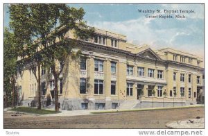 Wealthy St. Baptist Temple, Grand Rapids, Michigan,PU-1919