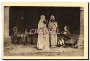 Old Postcard Jeanne d & # 39arc Les Saintes console Jeanne In His Prison