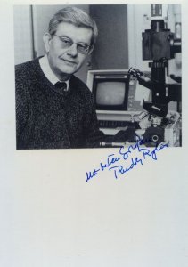 Rudolf Rigler Biophysics Scientist Molecule Studies Hand Signed Photo