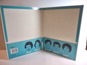 Welcome Back Kotter Vintage Retro Mead Folder Arnold Horshack 1976 Cast Inside