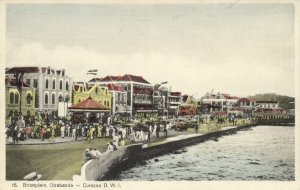 curacao, D.W.I., WILLEMSTAD, Otrabanda, Brionplein (1930s) Sunny Isle No. 18