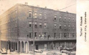 Central City Colorado Teller House Real Photo Vintage Postcard AA111310