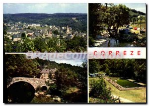 Postcard Modern Correze Correze Village