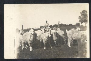 RPPC JEFFERSON CITY MISSOURI STANPERS FARM BOATS MO. REAL PHOTO POSTCARD