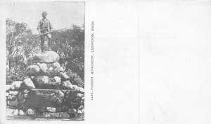Captain Parker Monument Lexington Massachusetts 1900c PMC postcard