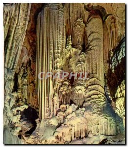 Modern Postcard The Cliff Illuminee Lower Temple is bristling asperities magn...