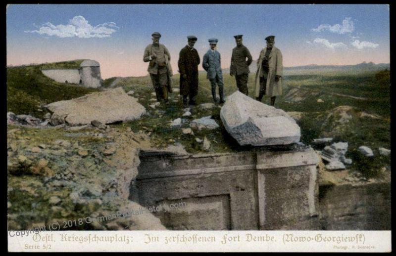 Germany Austria WWI Dembe Eastern Front Patriotic Gloria Viktoria PPC 66228