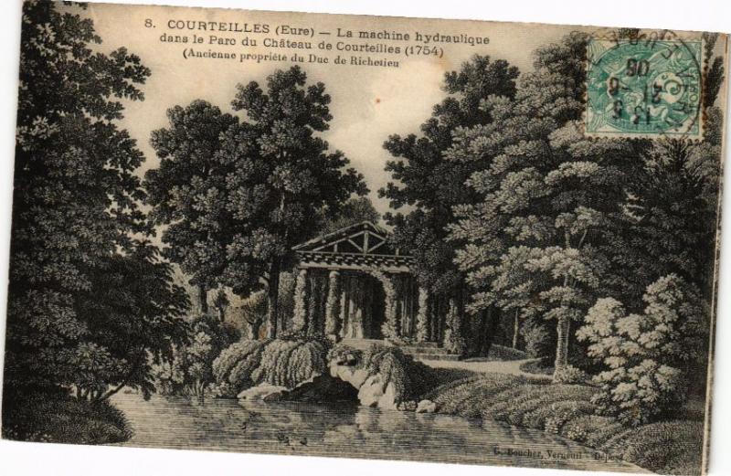 CPA COURTEILLES - La Machine hydrailique dans le Parc du Chateau(181680)