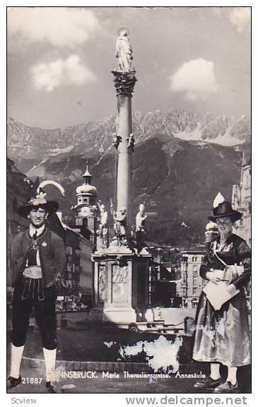 RP, Maria Theresienstrasse, Annasaule, Innsbruck (Tyrol), Austria, 1920-1940s
