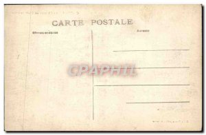 Old Postcard Clisson The castle in the moonlight