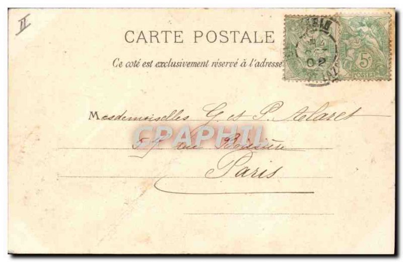 Old Postcard Le Vesinet Protestant Church