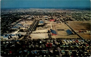 Postcard TX Dallas Southern Methodist University Campus & Owen Stadium 1952 S63
