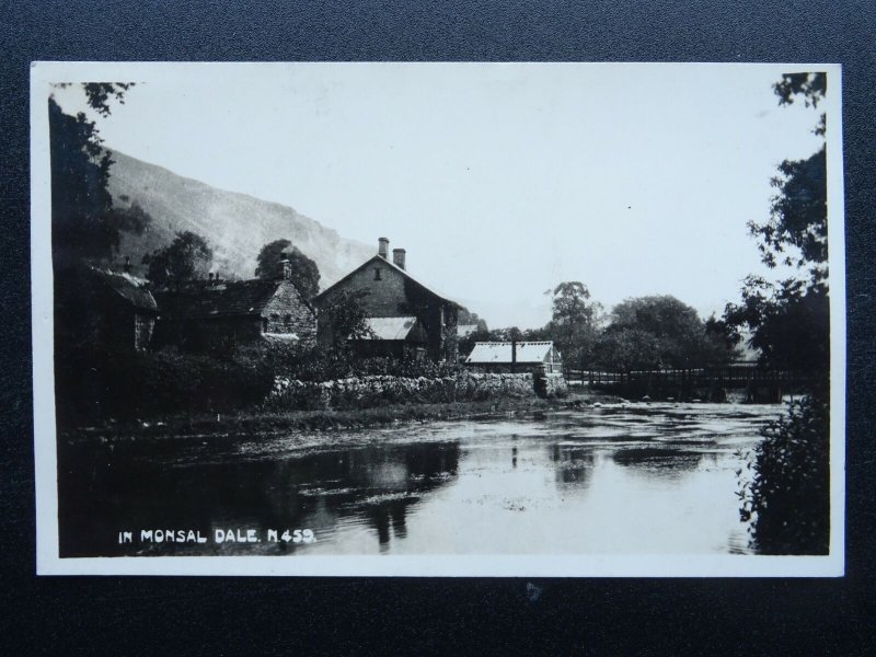 Derbyshire MONSAL DALE c1930s RP Postcard by R. Sneath