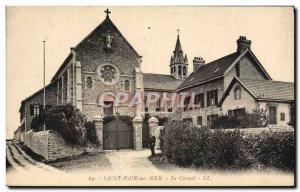 Old Postcard Saint Pair Sur Mer Carmel