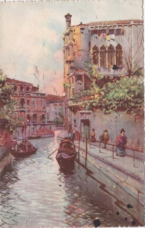 Italy Venezia Rio delle Maravegie 1929