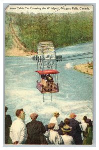 Niagara Falls Canada Aero Cable Car Crossing Vintage Postcard Standard View Card 