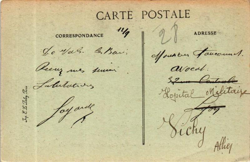 CPA VALS-les-BAINS Vue générale du Vieux Vals (661143)