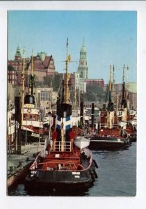 402169 GERMANY HAMBURG port Old RPPC to SWEDEN