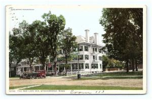 Postcard MA Stockbridge The Red Lion Inn 1913 View Detroit Publishing G13