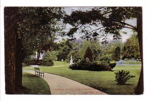 Bench in Cozy Corner, Public Gardens Halifax, Nova Scotia