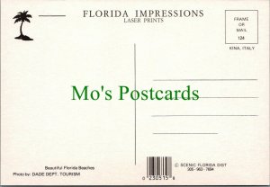 America Postcard - Beautiful Florida Beaches RRR1073