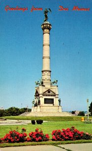 Iowa Des Moines Soldiers and Sailors Monument