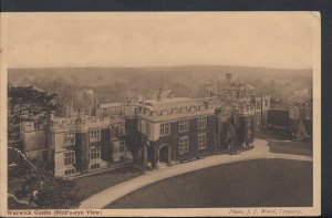 Warwickshire Postcard - Warwick Castle (Bird's Eye View) RS8073