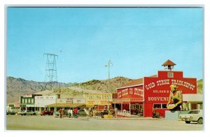 BOULDER CITY, NV Nevada ~ GOLD STRIKE CASINO & Western Town c1960s Postcard