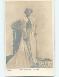 c1910 rppc ELLALINE TERRISS - BRITISH STAGE ACTRESS AND SINGER HM0989