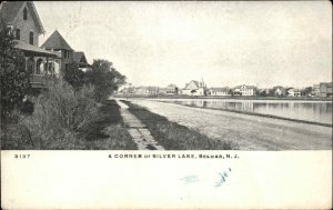 Belmar New Jersey NJ Corner of Silver Lake c1910 Postcard