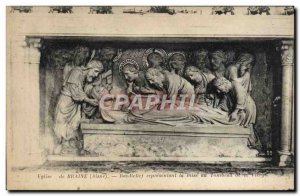 Old Postcard Braine Netherlands Representative Belief In The Last Tomb of the...