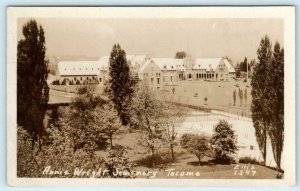 RPPC  TACOMA, Washington WA ~ ANNIE WRIGHT SEMINARY 1931  Ellis #1247 Postcard