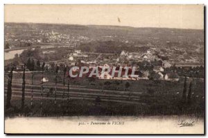 Old Postcard Panorama Vichy