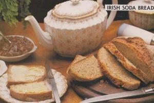 Irish Soda Bread To To Make Ireland Ballyconnell Rare Cookery Postcard