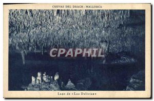Postcard Old Drach Mallorca Lago in Las Delicias