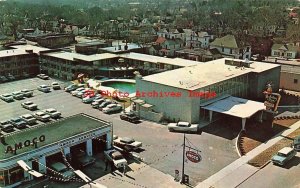 NC, Durham, North Carolina, Holiday Inn & Amoco Gas Station, Cars