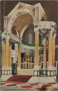 London Postcard - The High Altar, Westminster Cathedral   RS28991