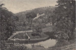 Postcard Mountain Scene Mt Holly Park PA