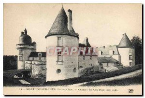 Postcard Old Monthou sur Cher Loir et Cher Chateau du Gue Pean