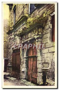 Postcard Old Pertuis Gate fourteenth century the House known Queen Jeanne