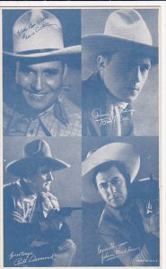 Cowboy Arcade Card Gene Autry Tom Tyler Bill Desmond Johnny Mack Brown