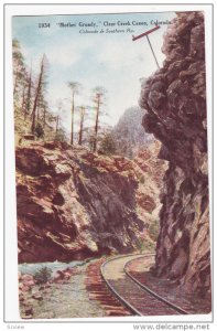 Colorado & Southern Ry., Mother Grundy, Clear Creek Canon, Colorado, 1900-1...