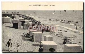 Bernerie Old Postcard Beach